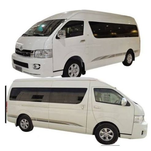 2011 Toyota Hiace Bus Body Sticker/decal